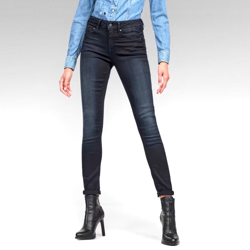 G-Star High Rise Women Jeans - Dark Blue